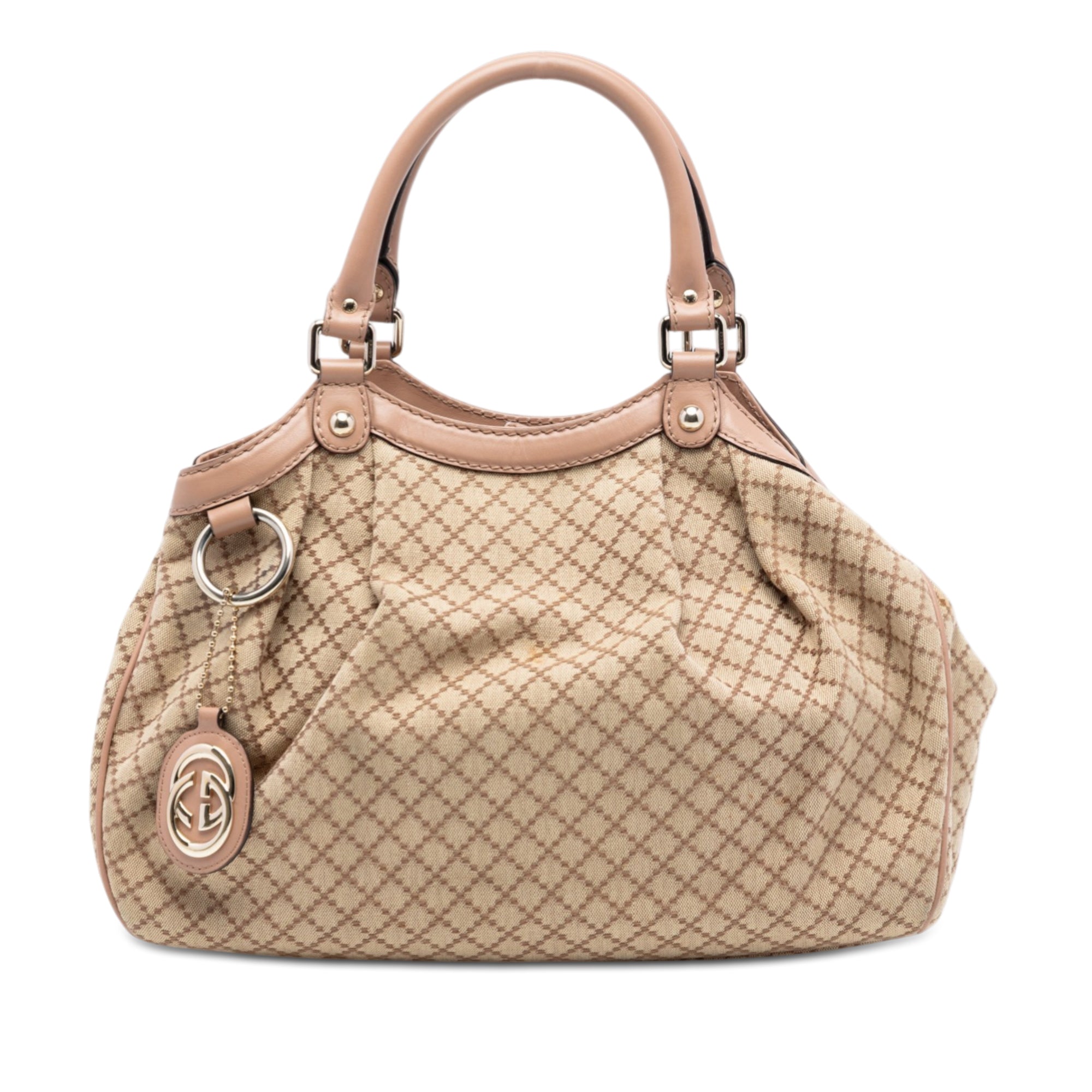Medium Diamante Canvas Sukey Tote - Image 1