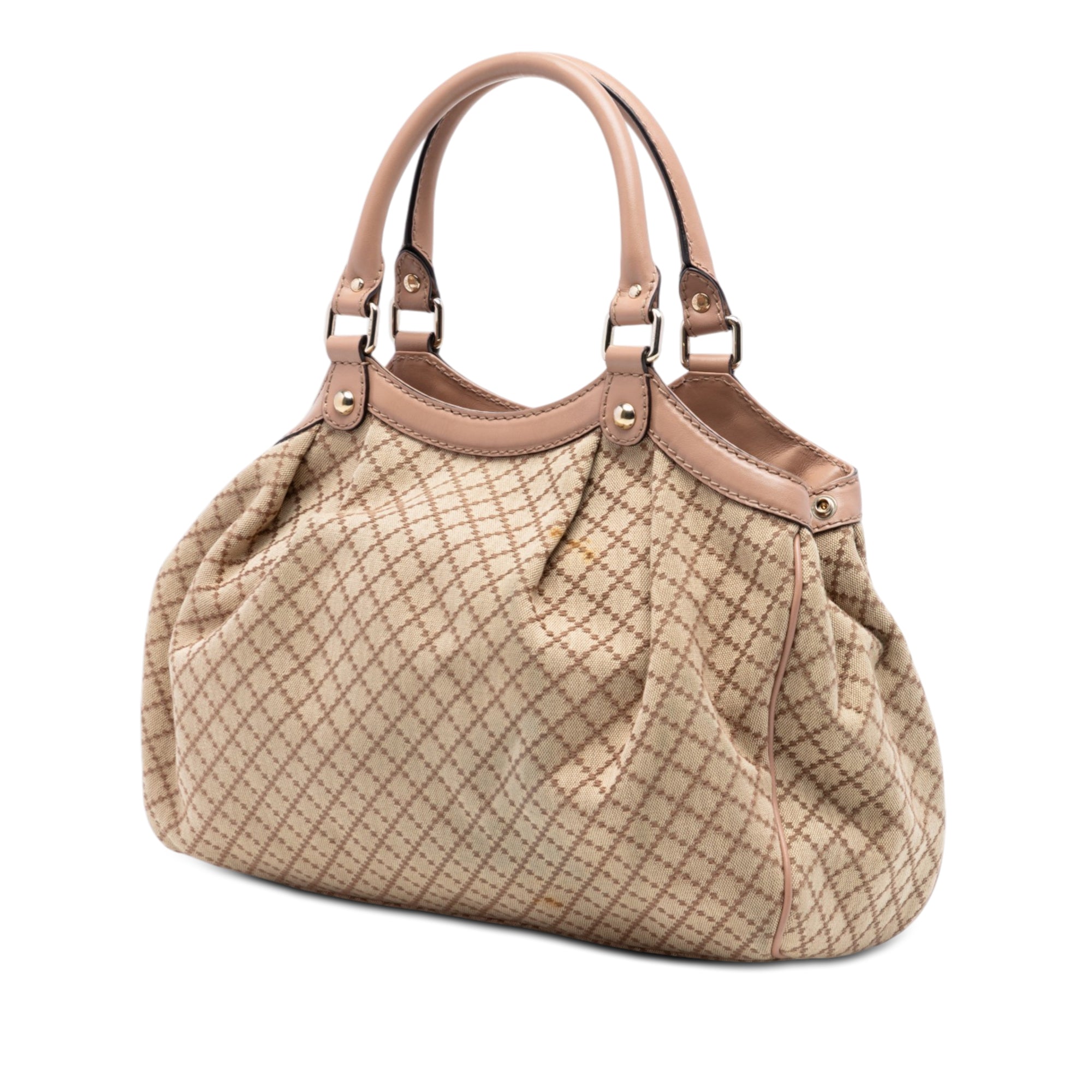 Medium Diamante Canvas Sukey Tote - Image 2
