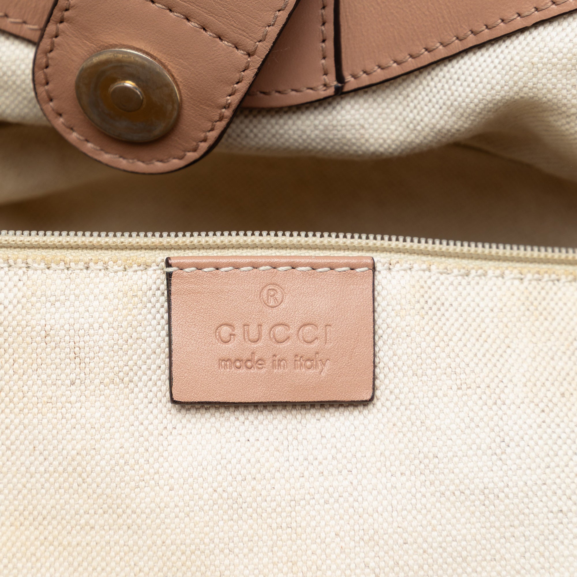 Medium Diamante Canvas Sukey Tote - Image 5