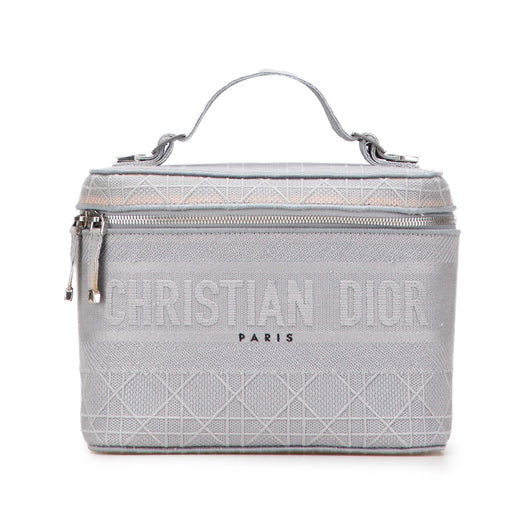 Canvas Cannage Diortravel Vanity Case - Image 1