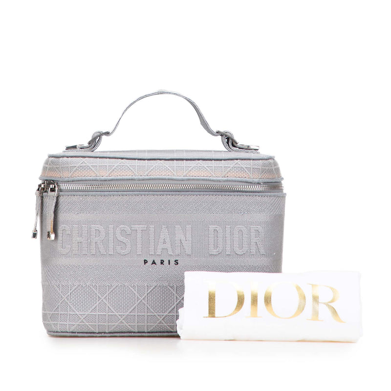 Canvas Cannage Diortravel Vanity Case - Image 12
