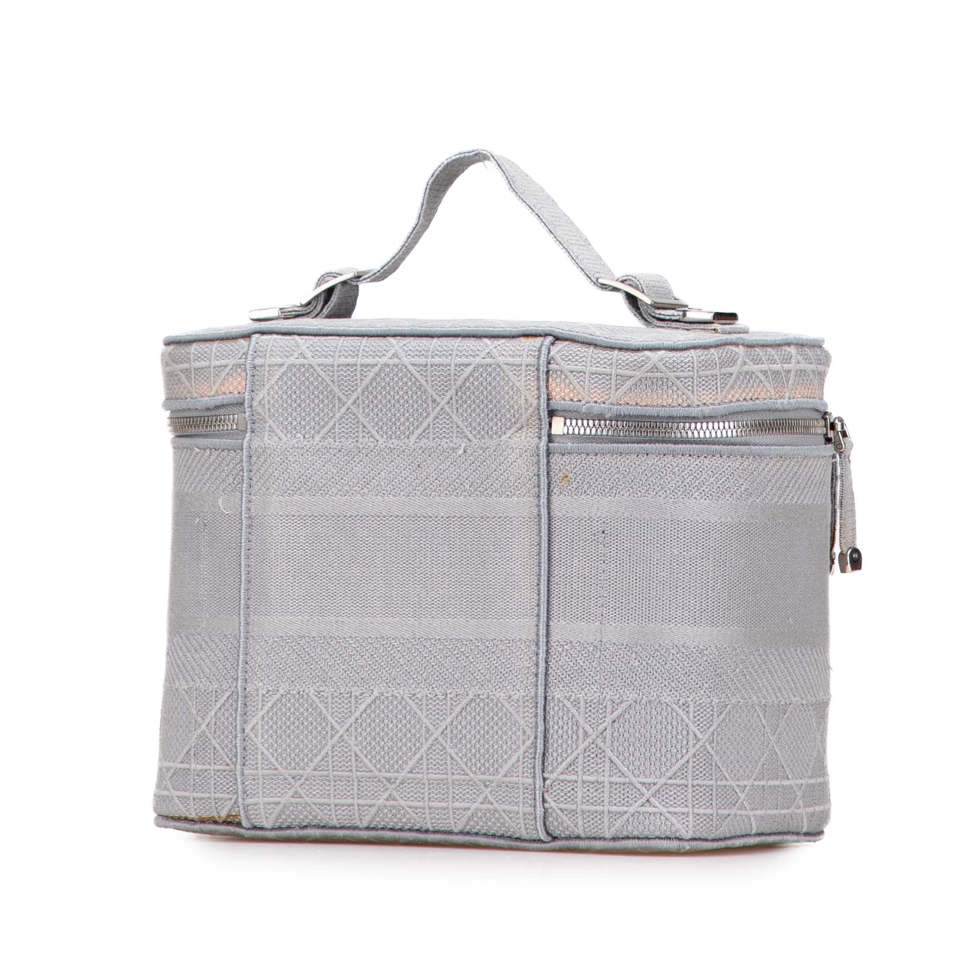 Canvas Cannage Diortravel Vanity Case - Image 2