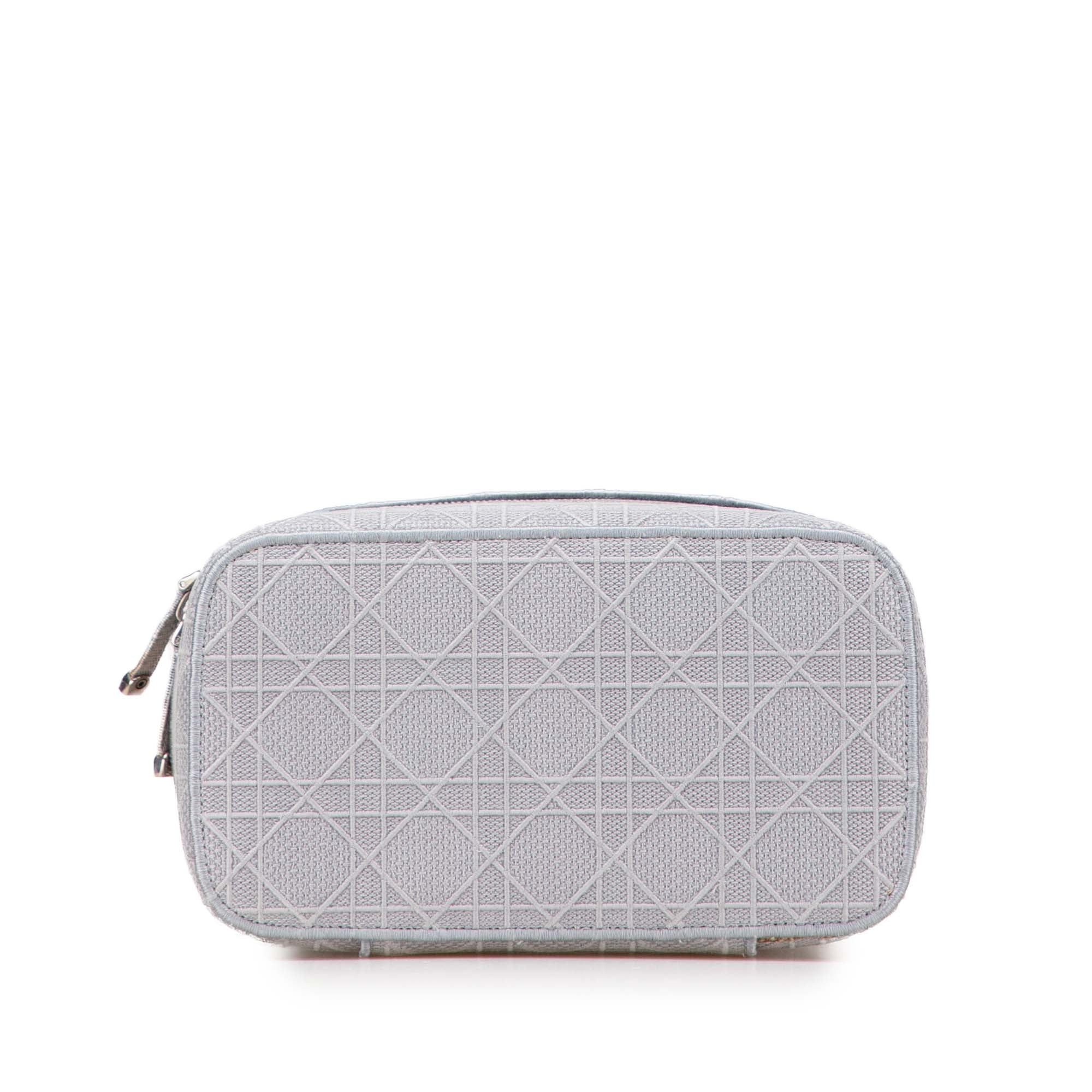 Canvas Cannage Diortravel Vanity Case - Image 3