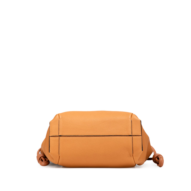Medium Leather Flamenco Knot Tote - Image 3