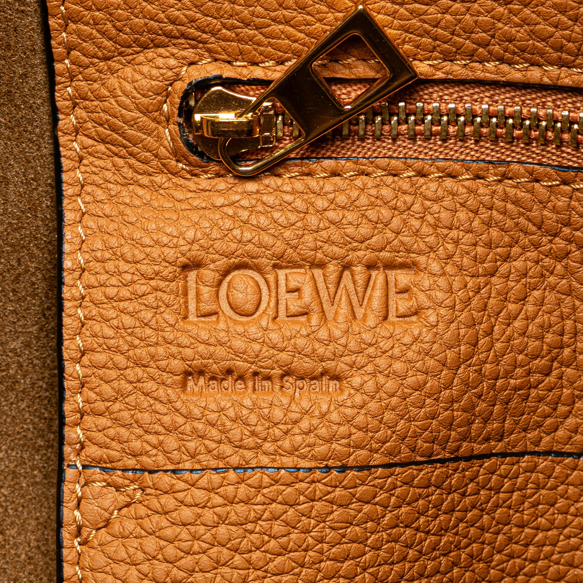 Medium Leather Flamenco Knot Tote - Image 6