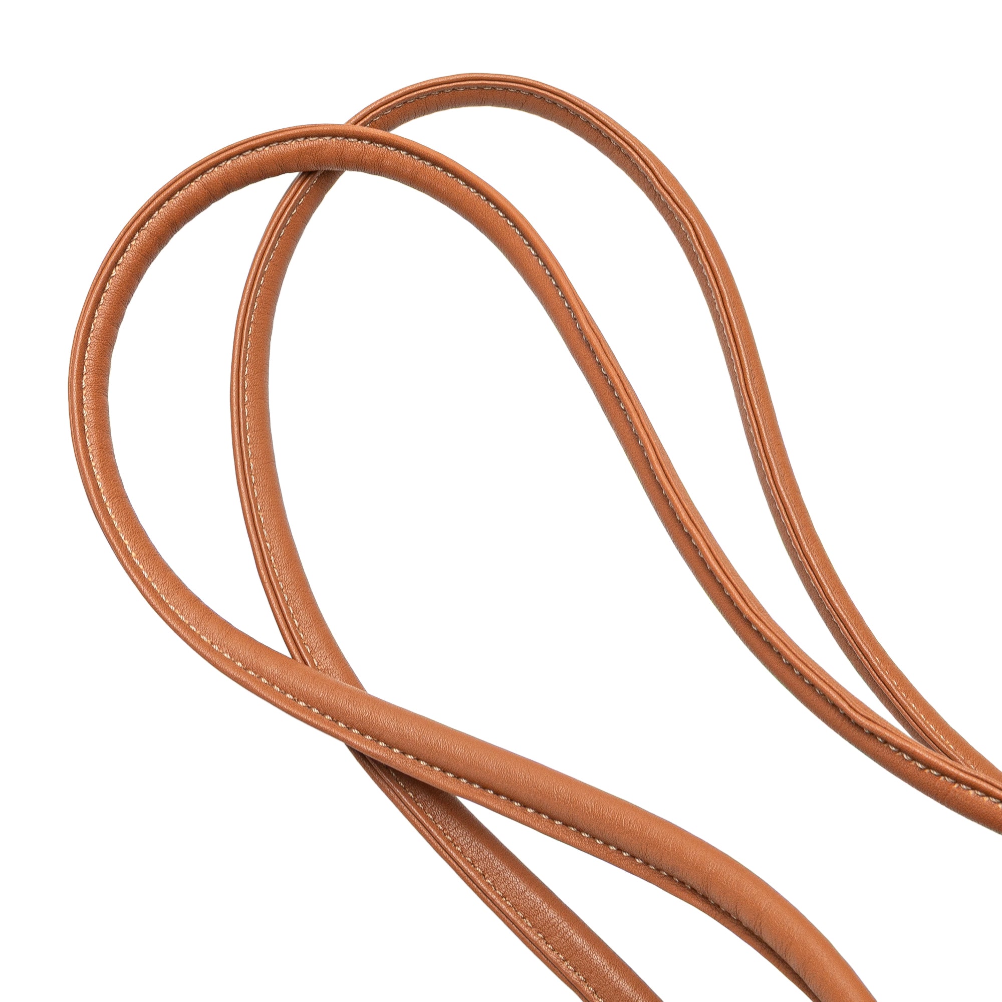 Medium Leather Flamenco Knot Tote - Image 9