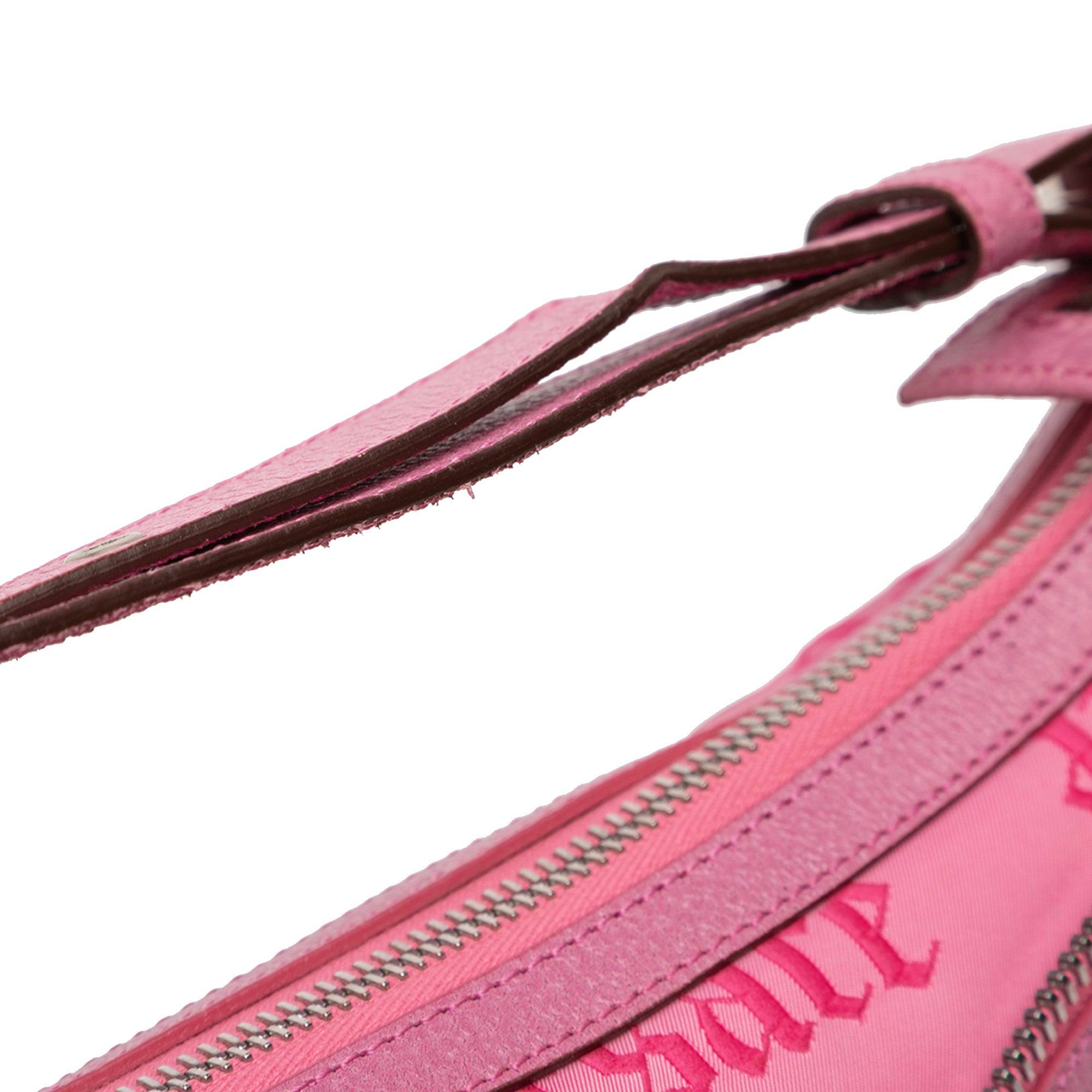 Canvas Gothic Logo Repeat Handbag - Image 10