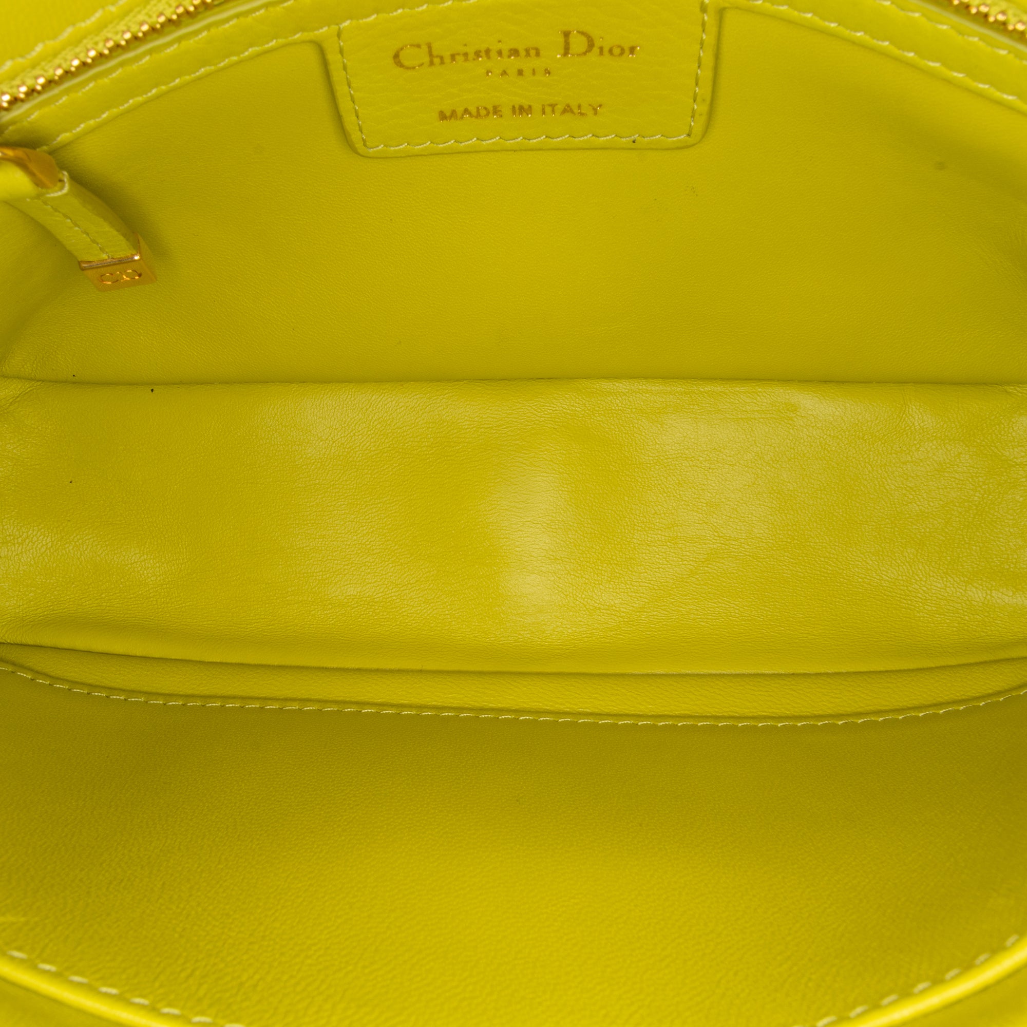 Small Calfskin Cannage Caro Bag - Image 4