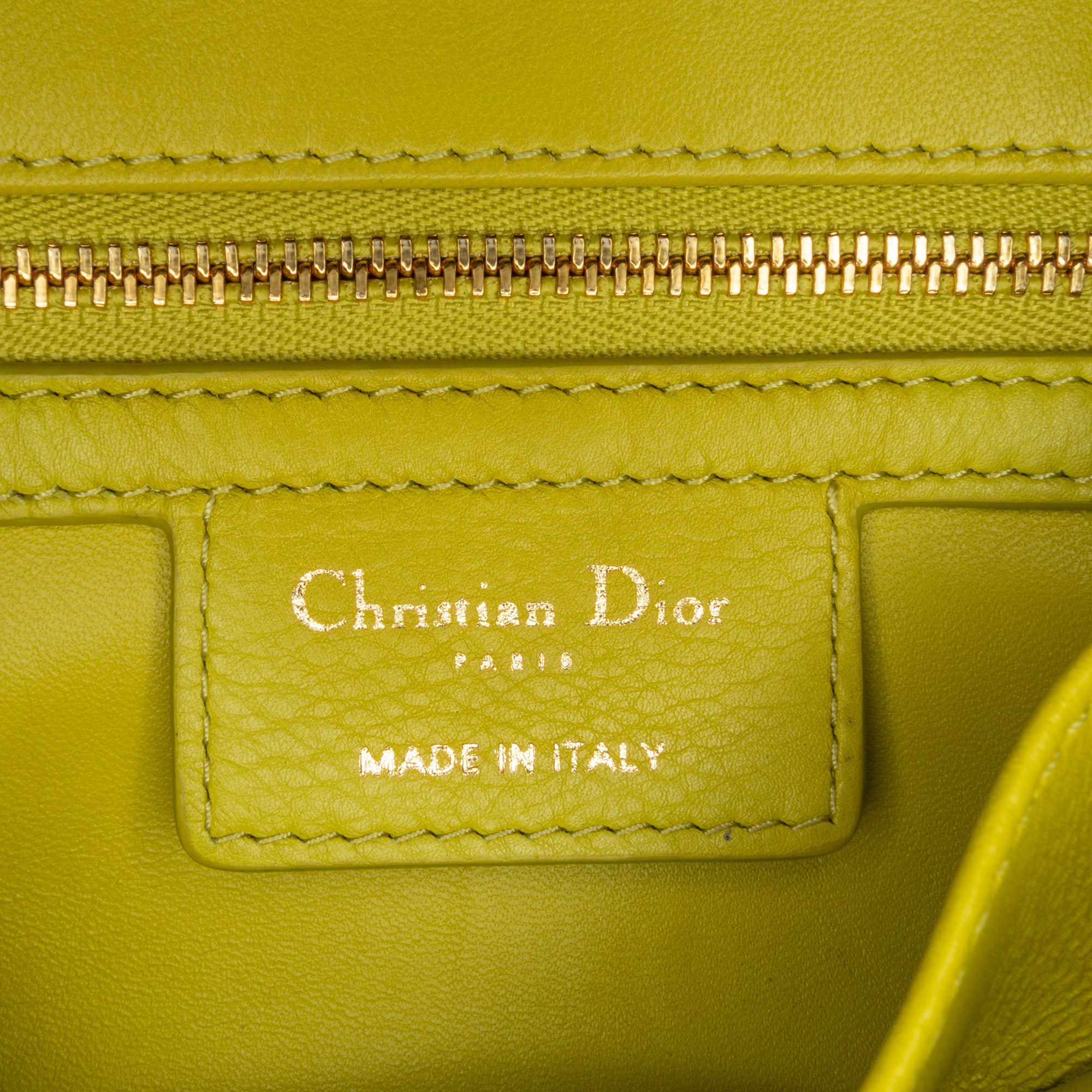 Small Calfskin Cannage Caro Bag - Image 5