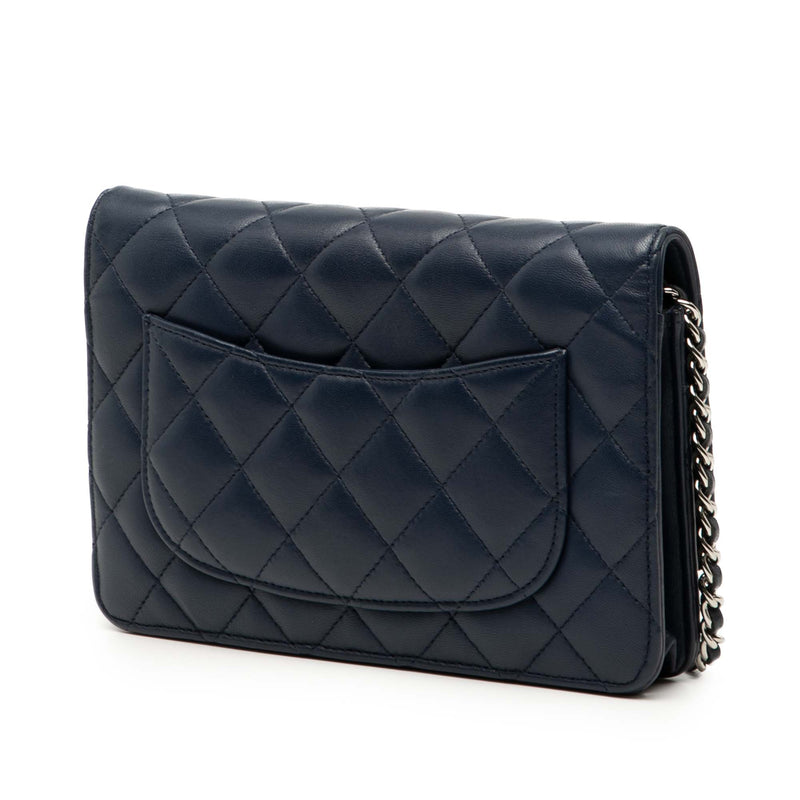 CC Quilted Lambskin Wallet On Chain - Image 2