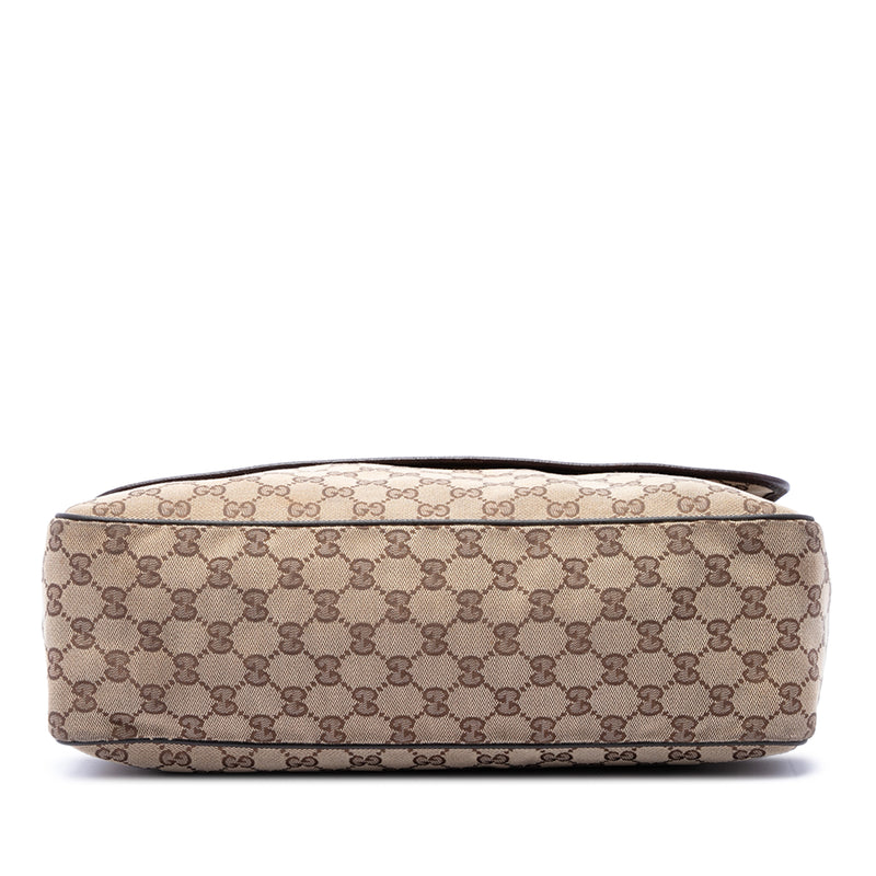 GG Canvas Web Flap Messenger Bag - Image 3