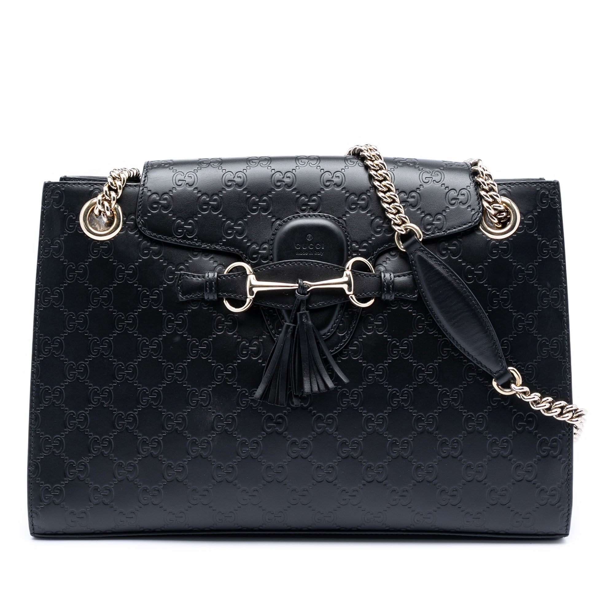 Large Guccissima Emily Shoulder Bag - Image 1