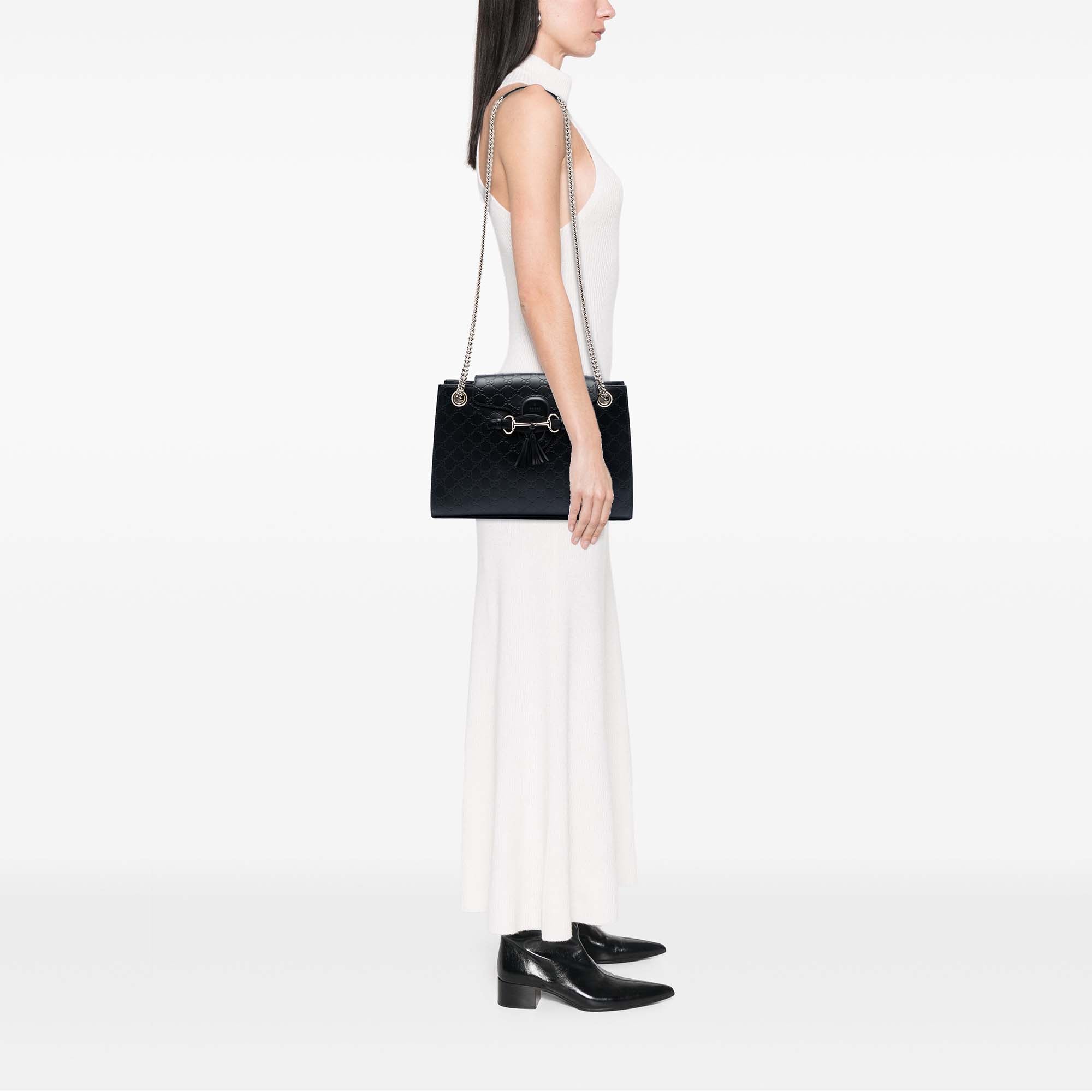 Large Guccissima Emily Shoulder Bag - Image 7