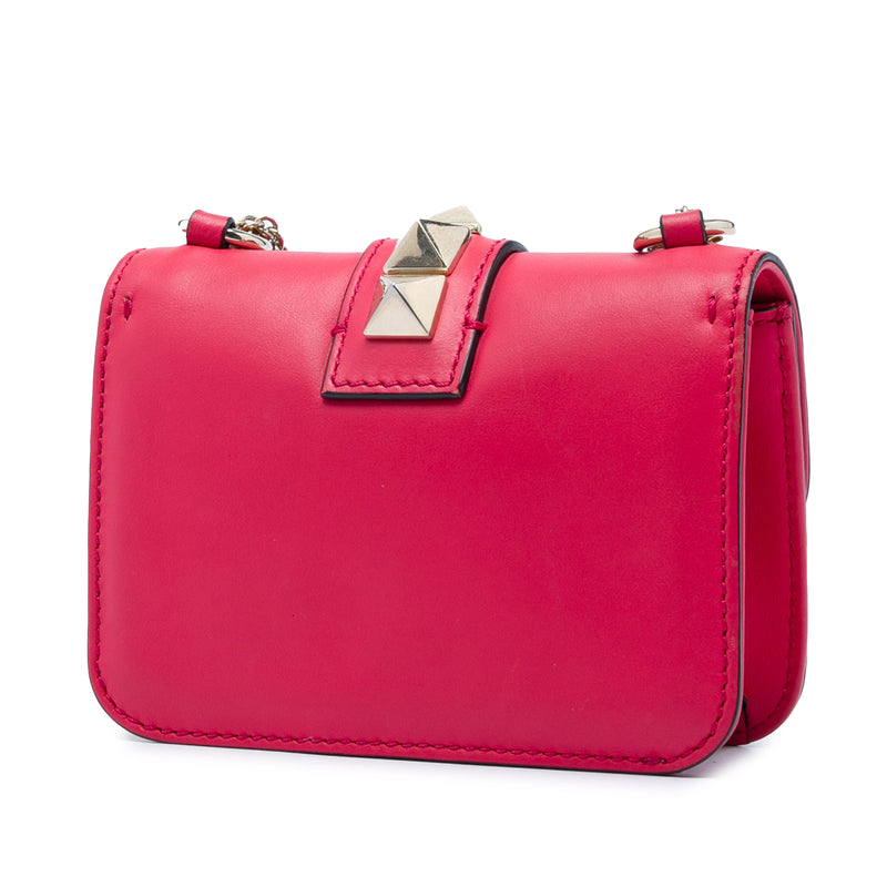 Mini Leather Rockstud Glam Lock Crossbody - Image 2