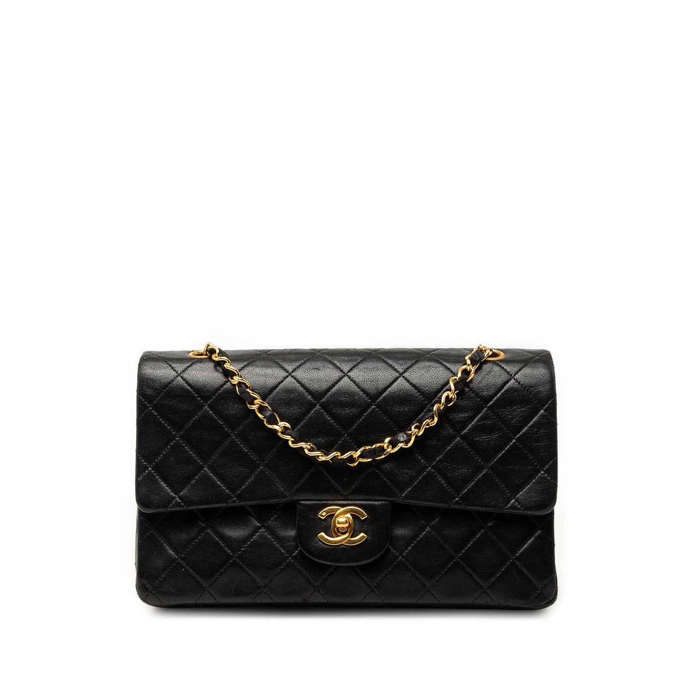 Medium Classic Lambskin Double Flap - Image 1