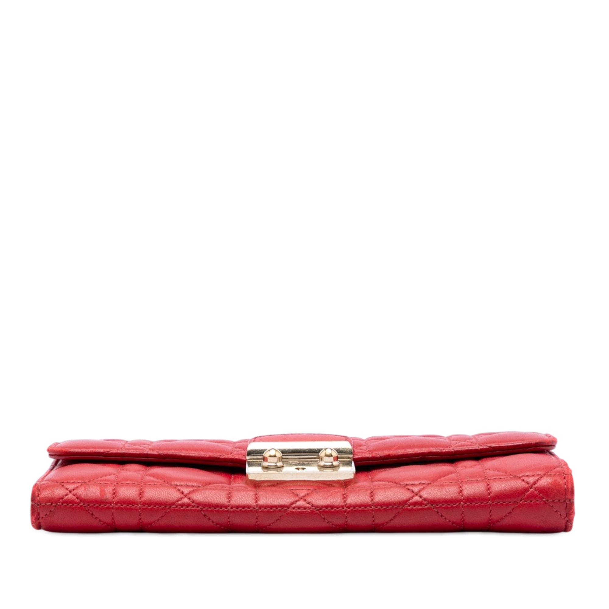 Lambskin Cannage Miss Dior Promenade Wallet on Chain - Image 3