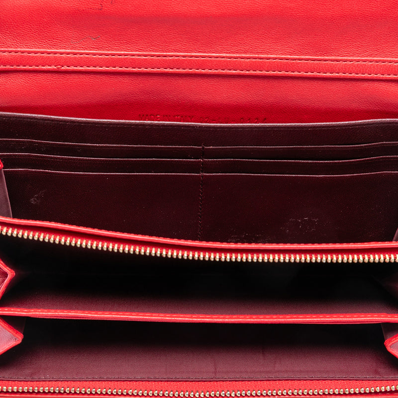 Lambskin Cannage Miss Dior Promenade Wallet on Chain - Image 4