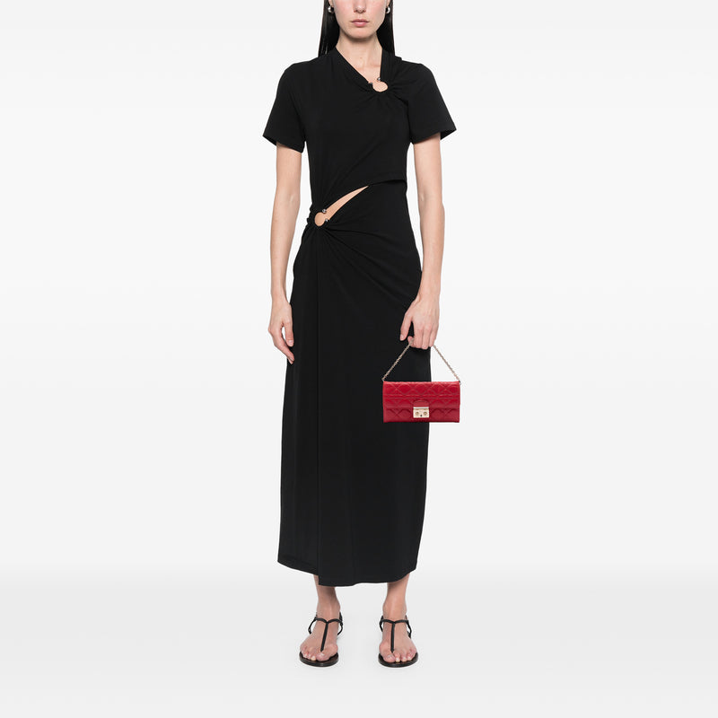 Lambskin Cannage Miss Dior Promenade Wallet on Chain - Image 6