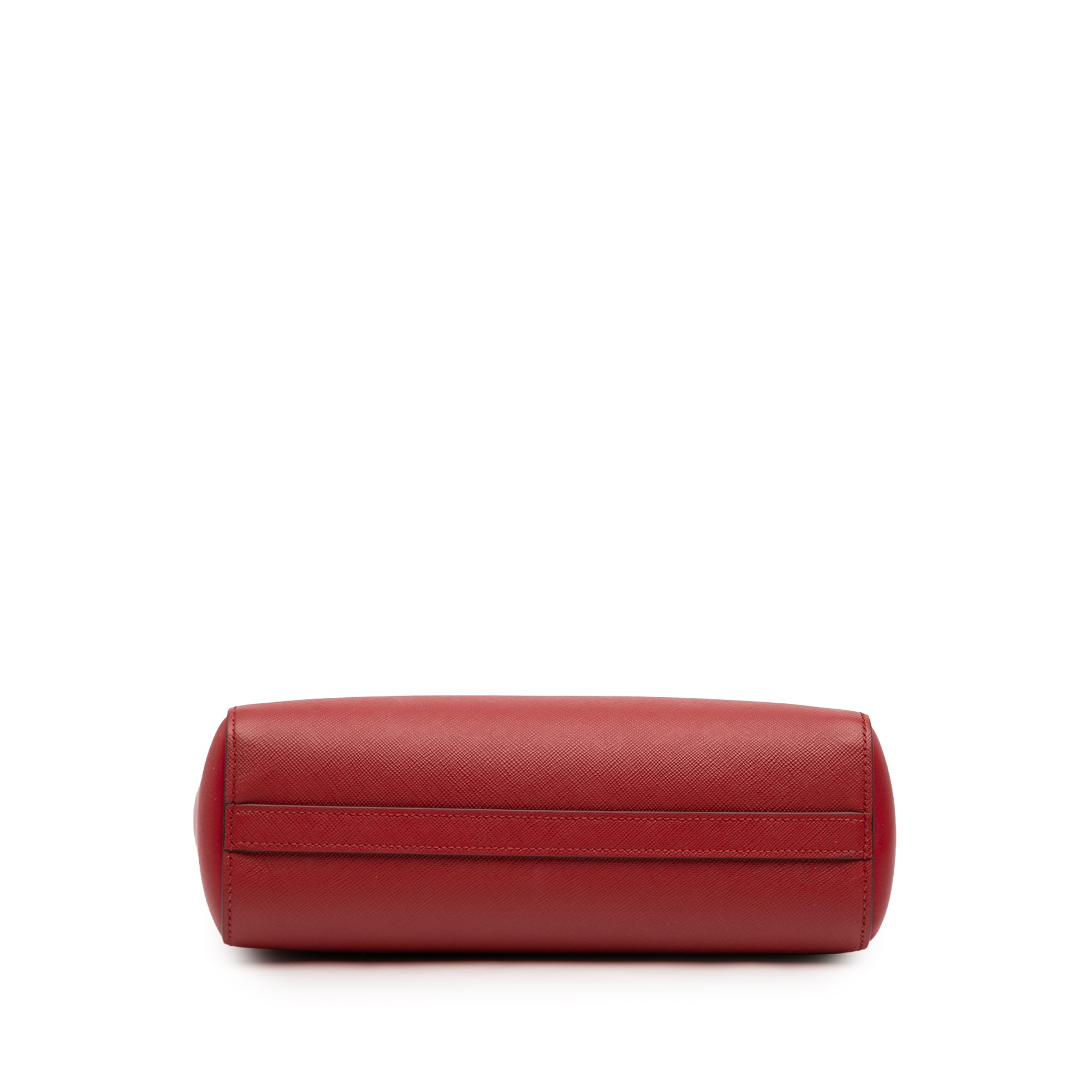 Soft Calf Trimmed Saffiano Lux Zip Convertible Tote - Image 3