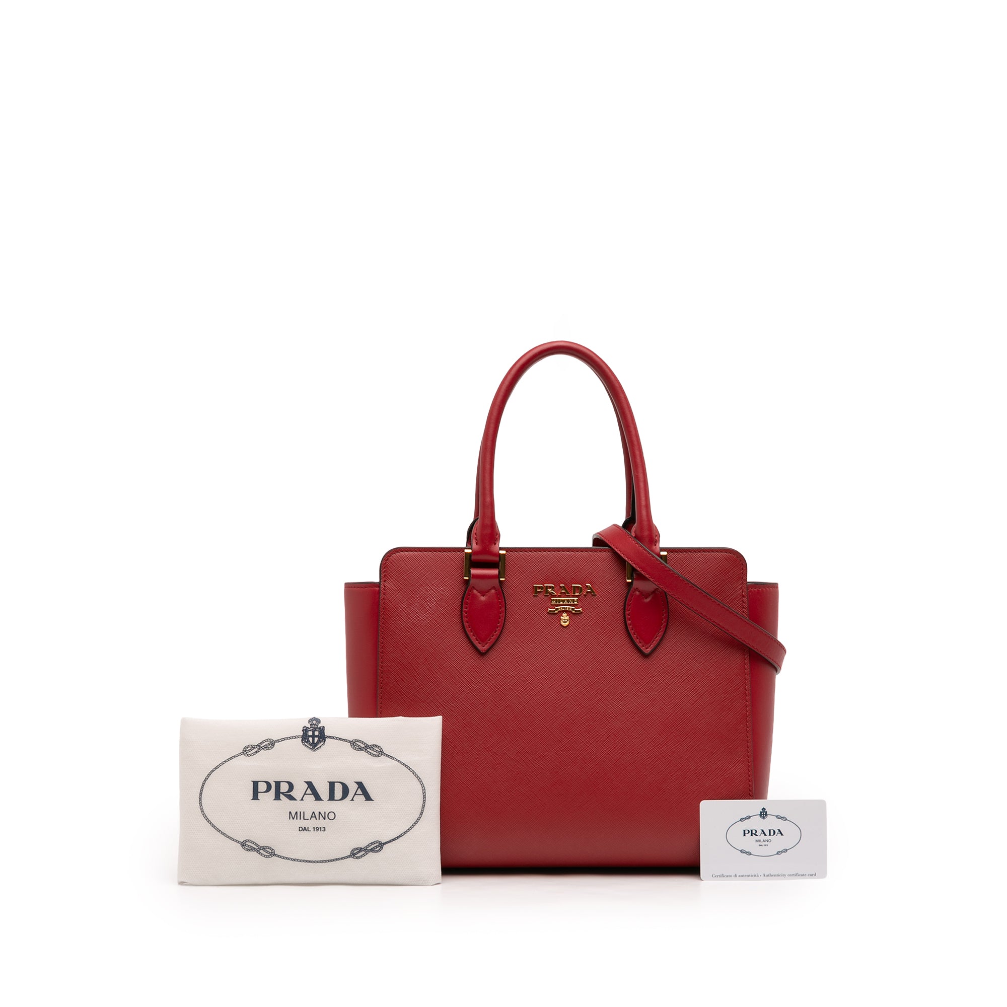 Soft Calf Trimmed Saffiano Lux Zip Convertible Tote - Image 7