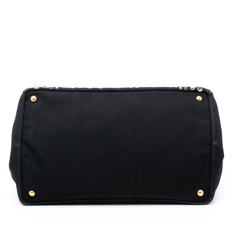 Large Canvas Canapa Bijoux Satchel - Image 3