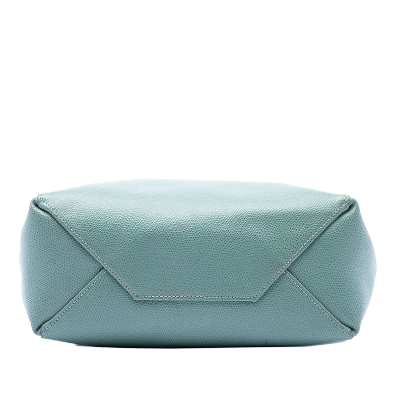 Small Grained Calfskin Vertical Cabas Tote - Image 3