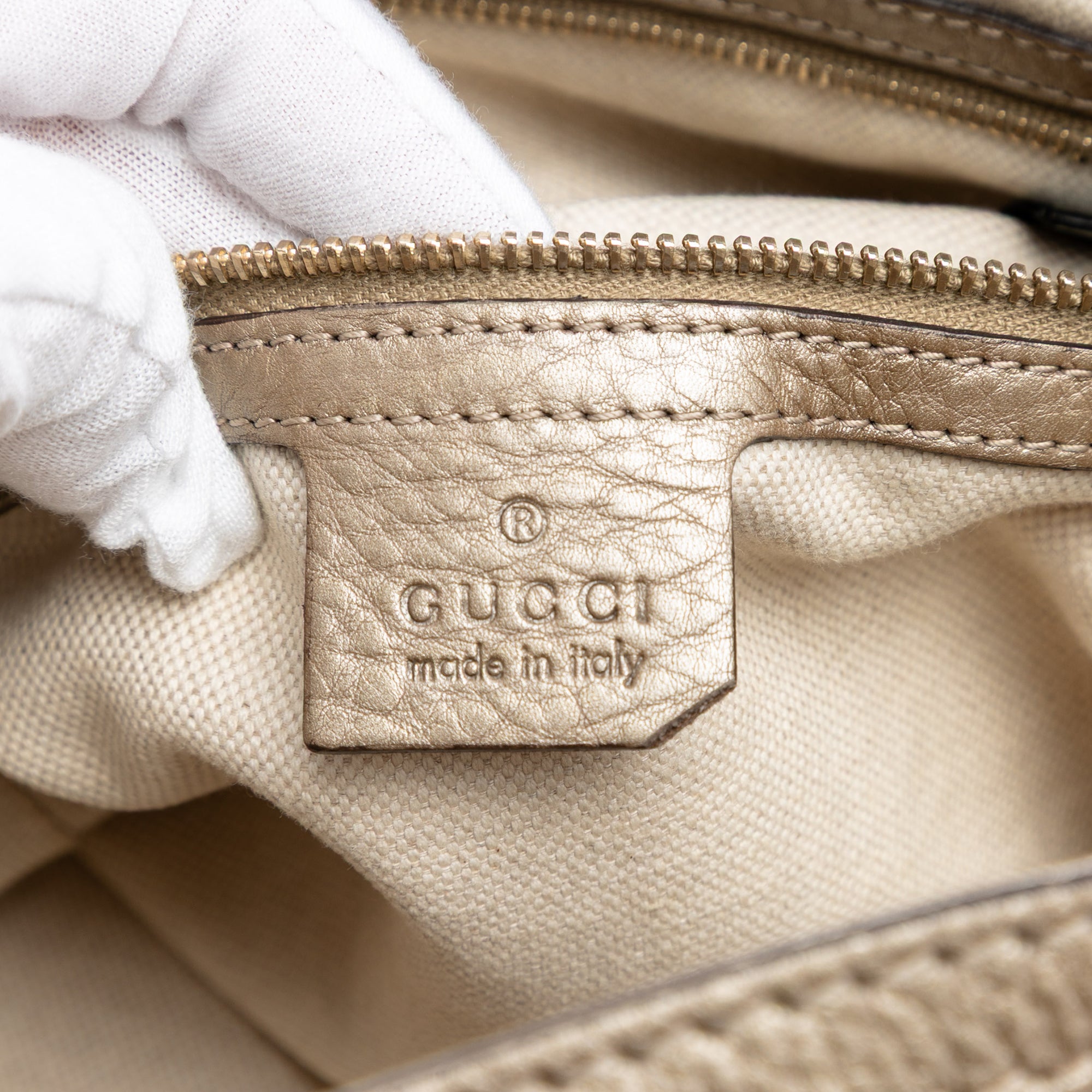 GG Canvas Bella Flap Satchel - Image 5