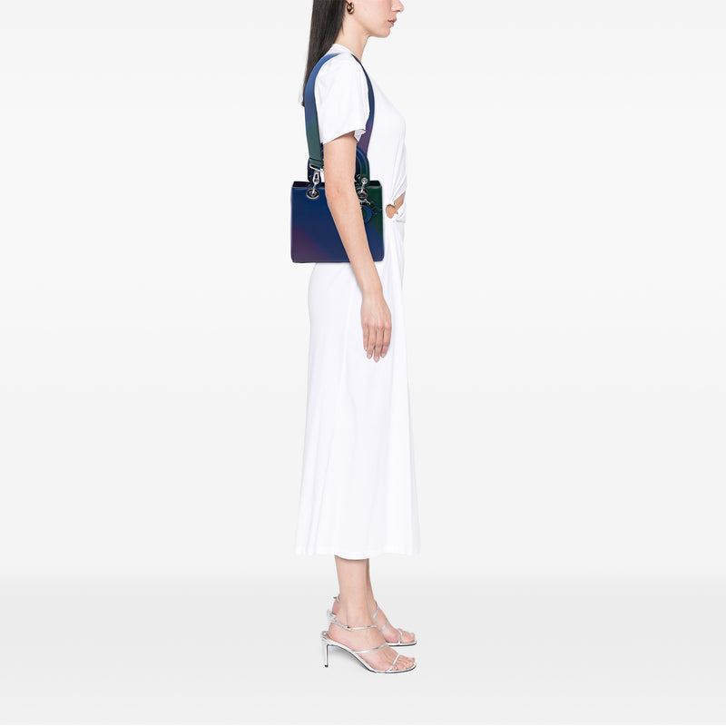 Medium Ombre Calfskin Lady Dior - Image 6