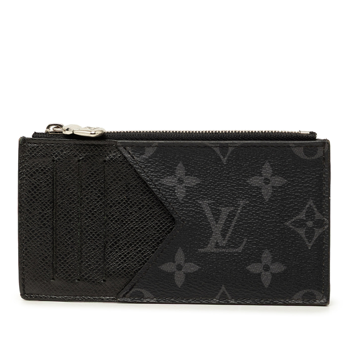 Monogram Eclipse Taigarama Coin Card Holder - Image 1