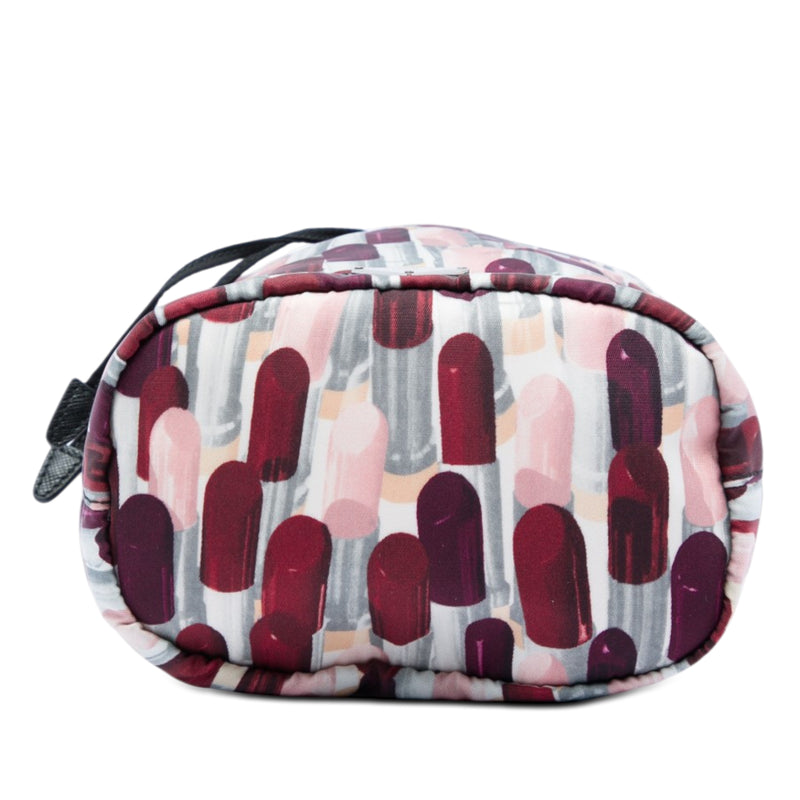 Tessuto Lipstick Print Drawstring Pouch - Image 3
