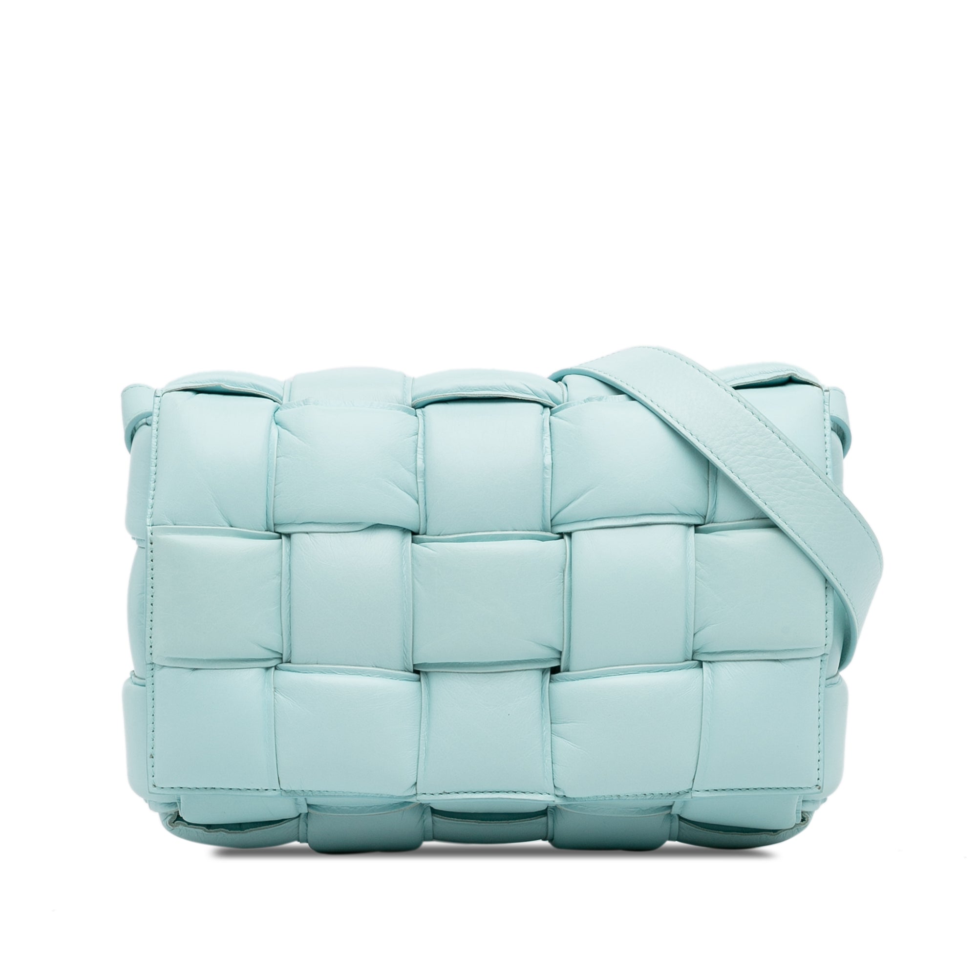 Nappa Intrecciato Padded Cassette Crossbody - Image 1