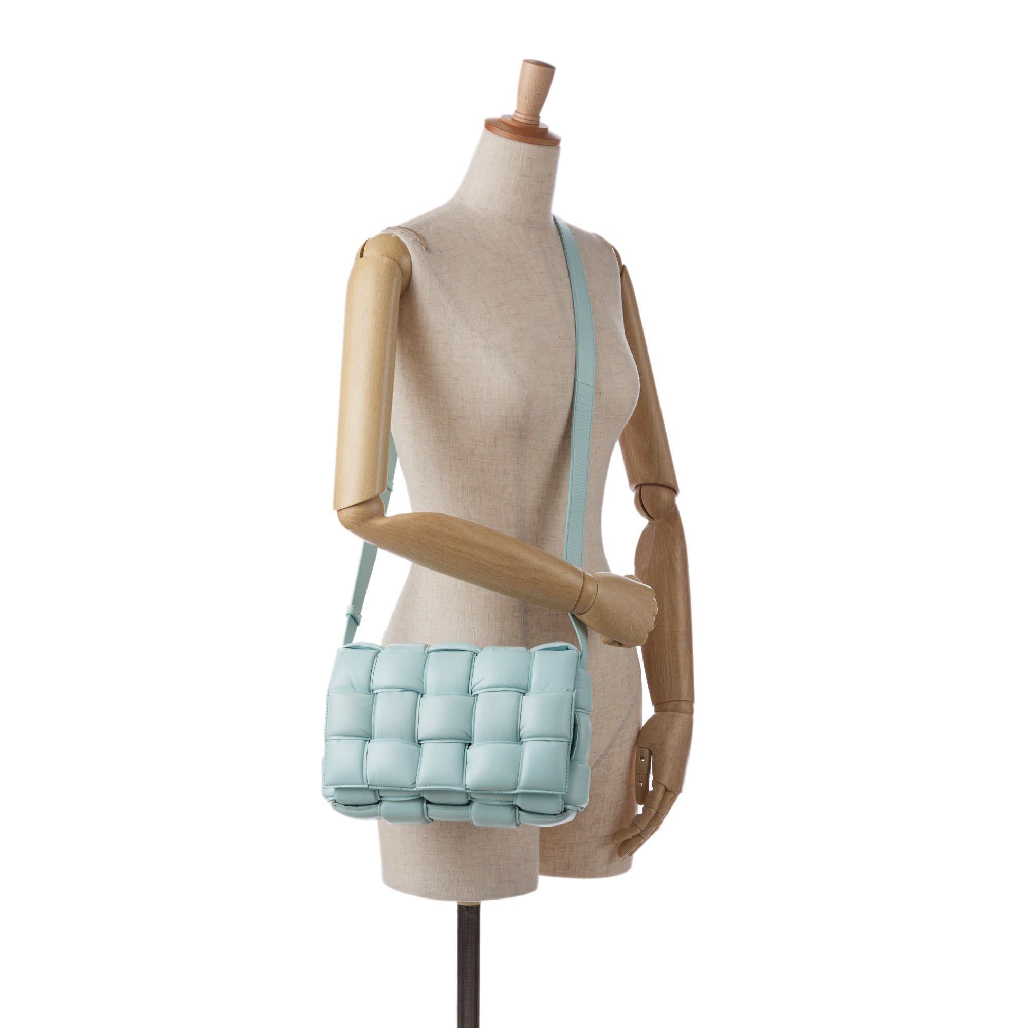 Nappa Intrecciato Padded Cassette Crossbody - Image 11