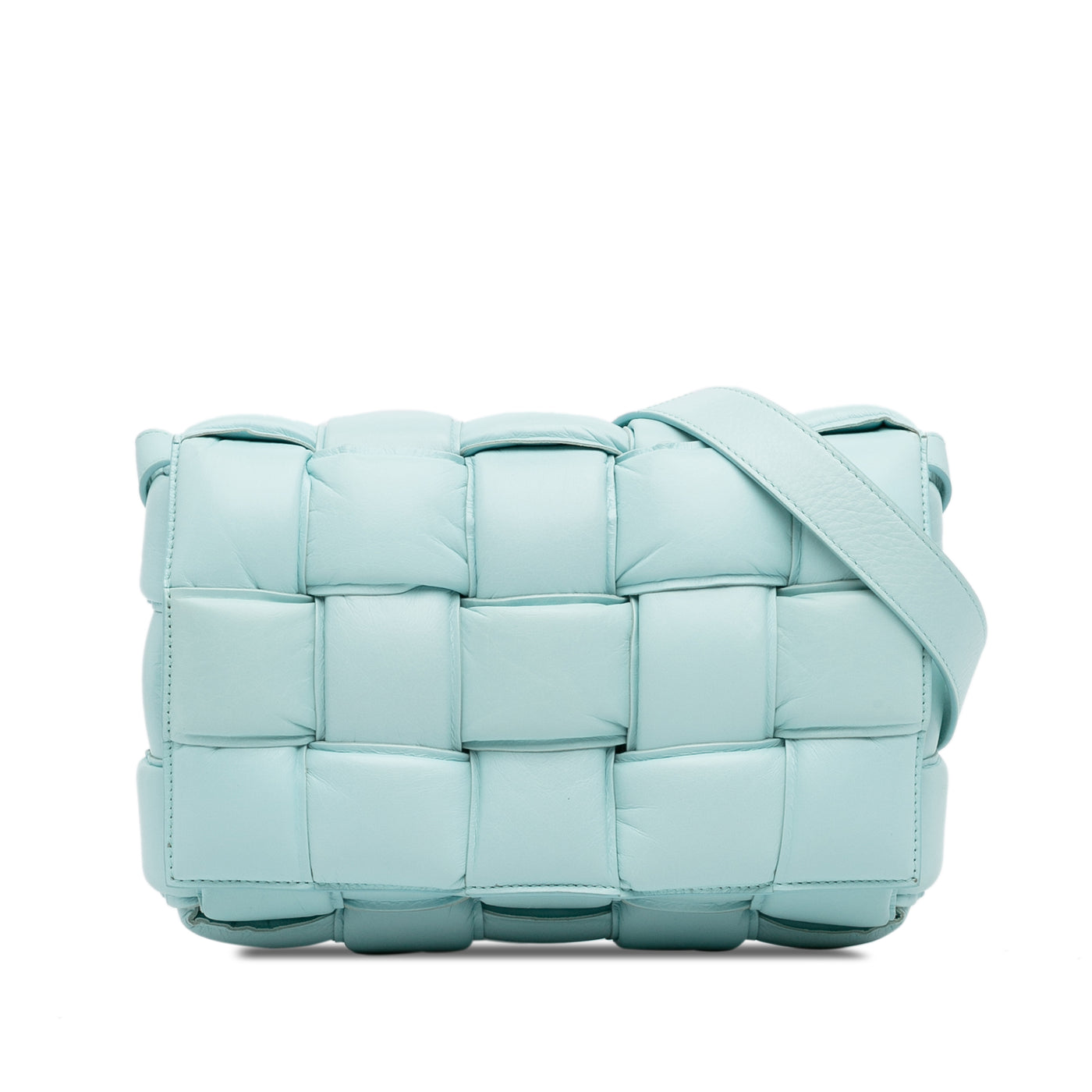 Nappa Intrecciato Padded Cassette Crossbody - Image 1
