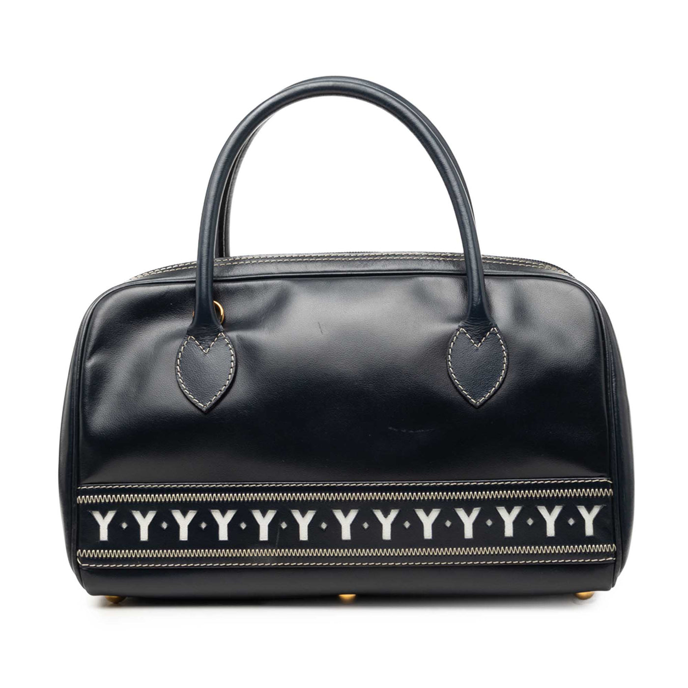 Calfskin Classic Y Satchel - Image 1