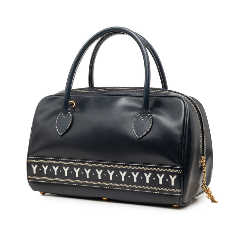 Calfskin Classic Y Satchel - Image 2