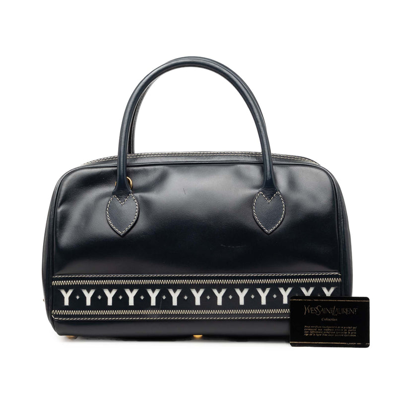 Calfskin Classic Y Satchel - Image 8