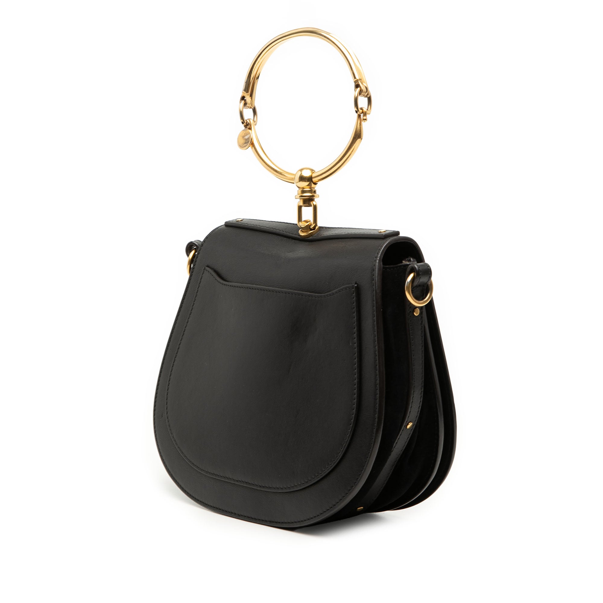 Medium Leather Nile Bracelet Satchel - Image 2