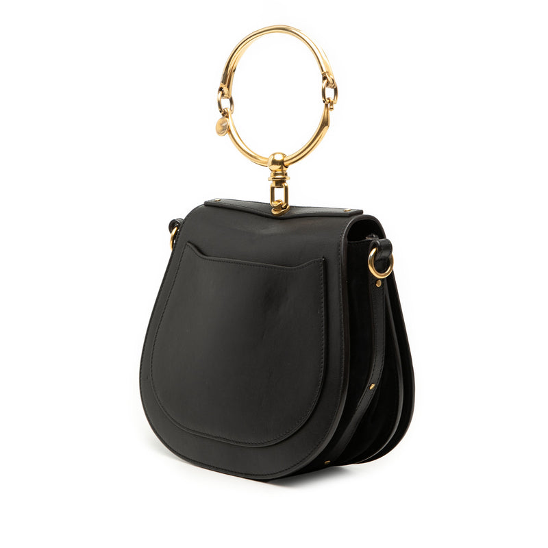 Medium Leather Nile Bracelet Satchel - Image 2