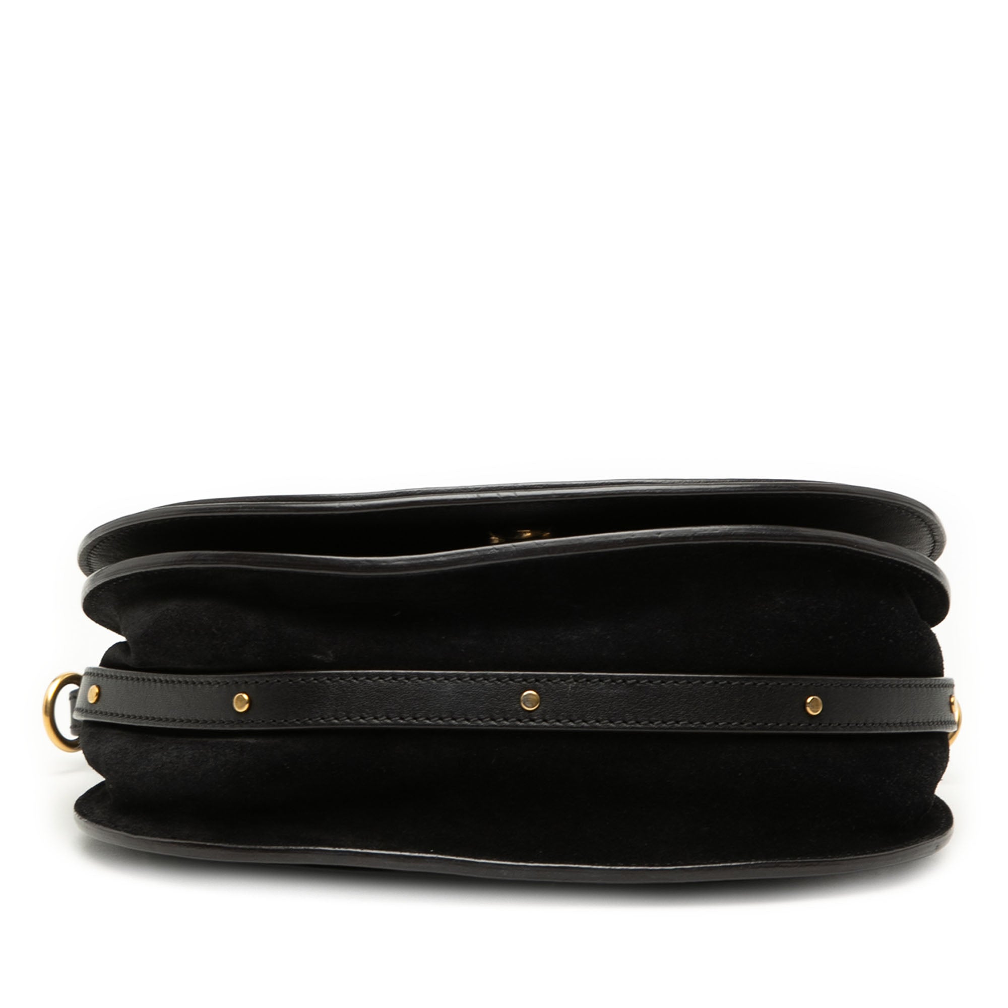 Medium Leather Nile Bracelet Satchel - Image 3