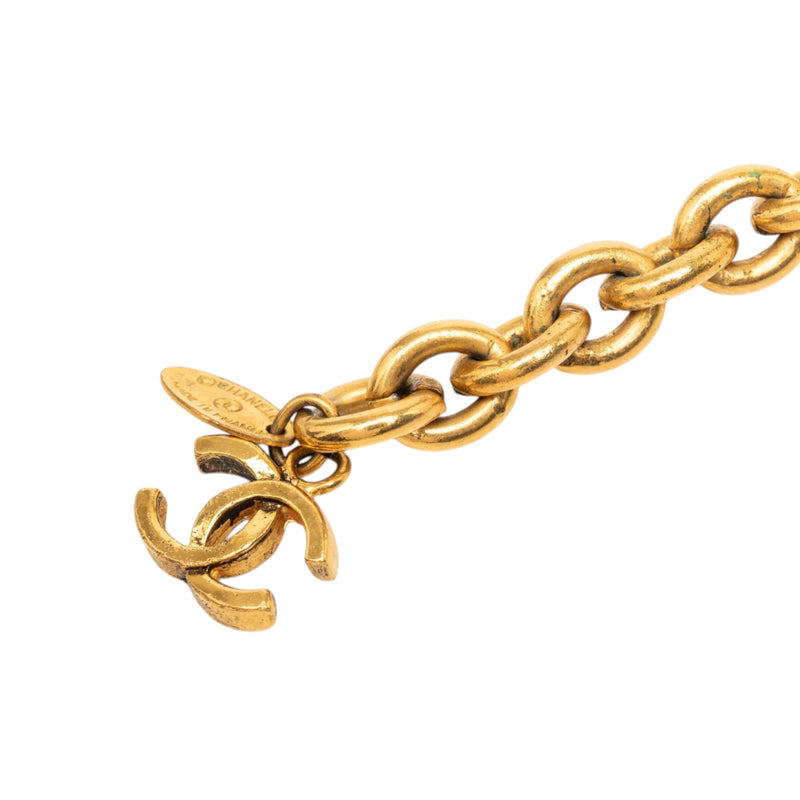 Gold Plated Triple CC Chain Belt - Image 2
