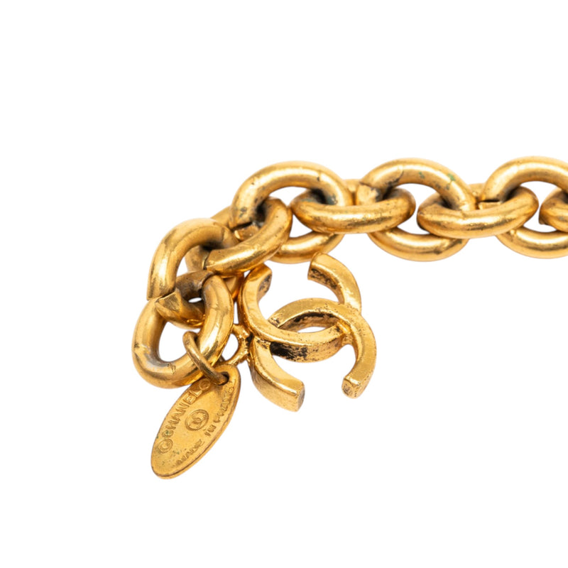 Gold Plated Triple CC Chain Belt - Image 3