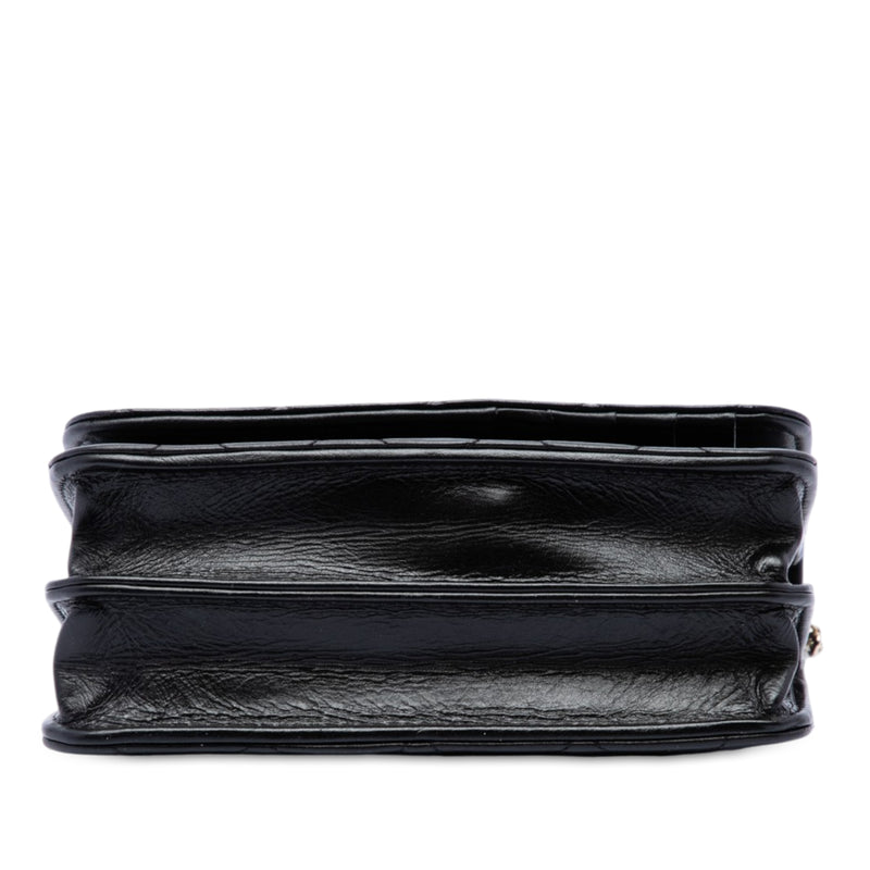 CC Quilted Lambskin Maxi Pearl Chain Strap - Image 3