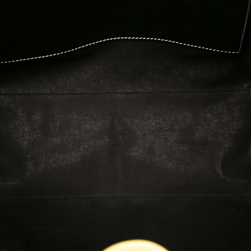 Medium Lambskin Barbes East West Striped Shopper Tote - Image 4