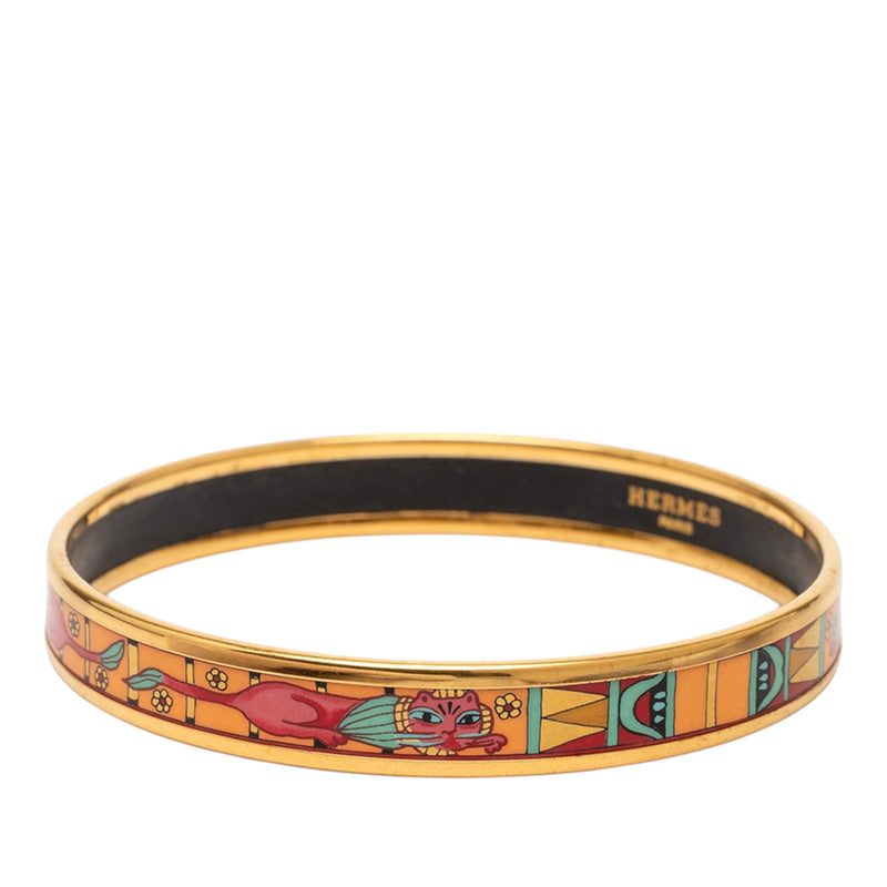 Narrow Animal Motif Enamel Bangle 62 - Image 2