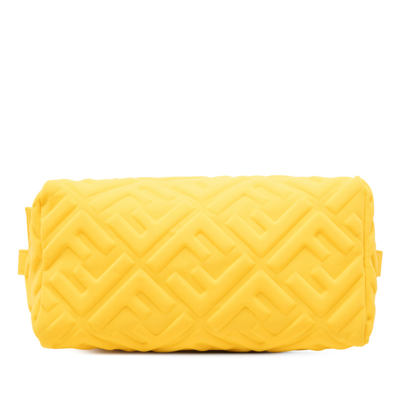 Zucca Embossed Technical Fabric Cosmetic Pouch - Image 3
