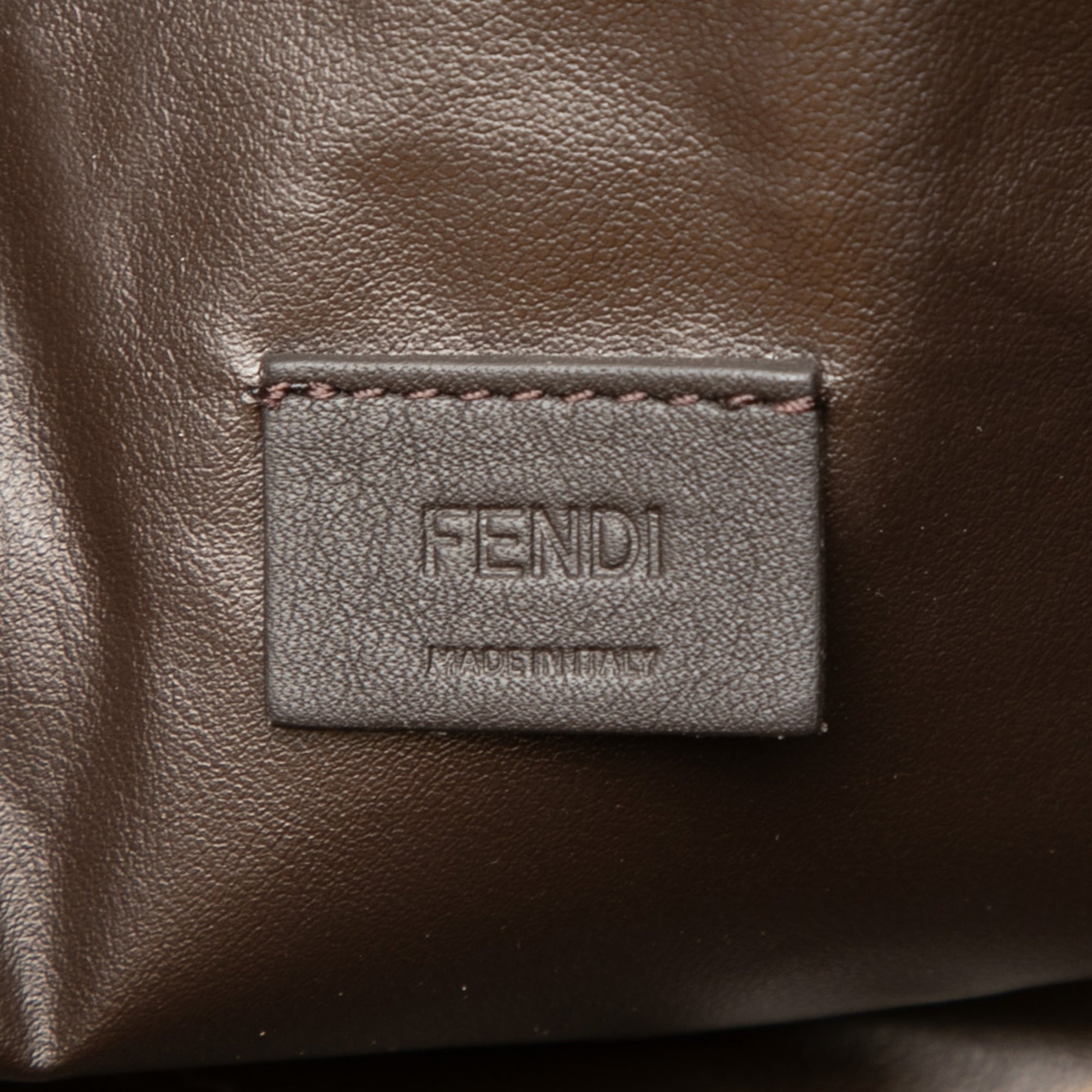 Zucca Embossed Technical Fabric Cosmetic Pouch - Image 5