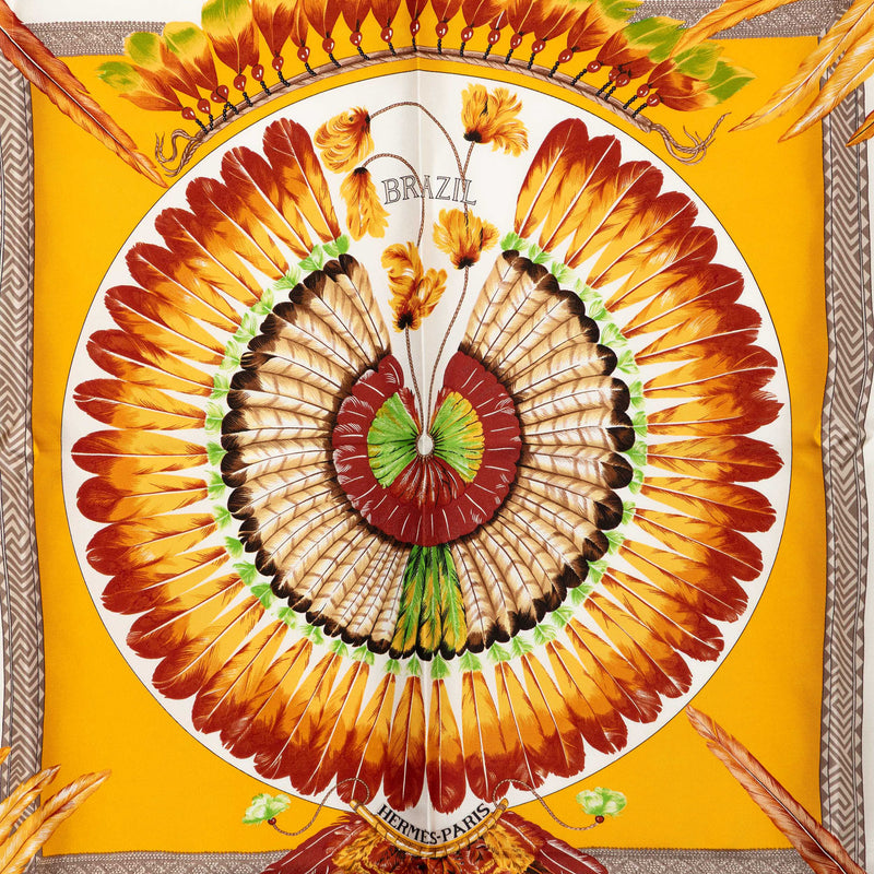 Brazil Silk Scarf 90 - Image 2