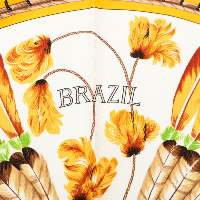 Brazil Silk Scarf 90 - Image 7