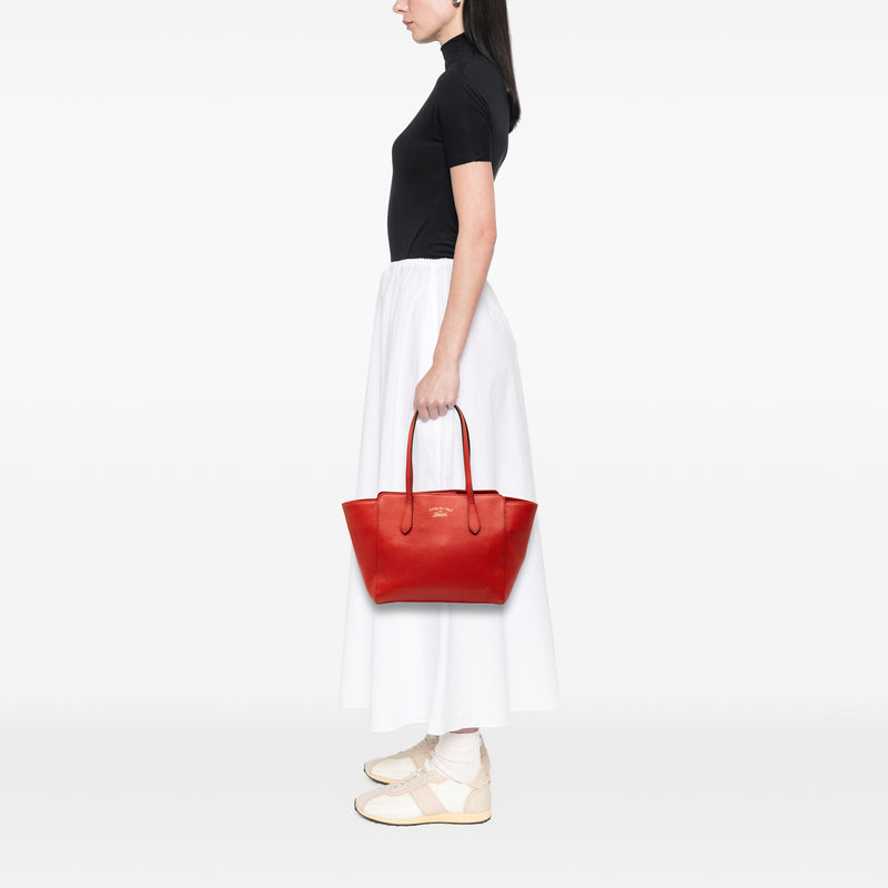Medium Dollar Calfskin Swing Tote - Image 6