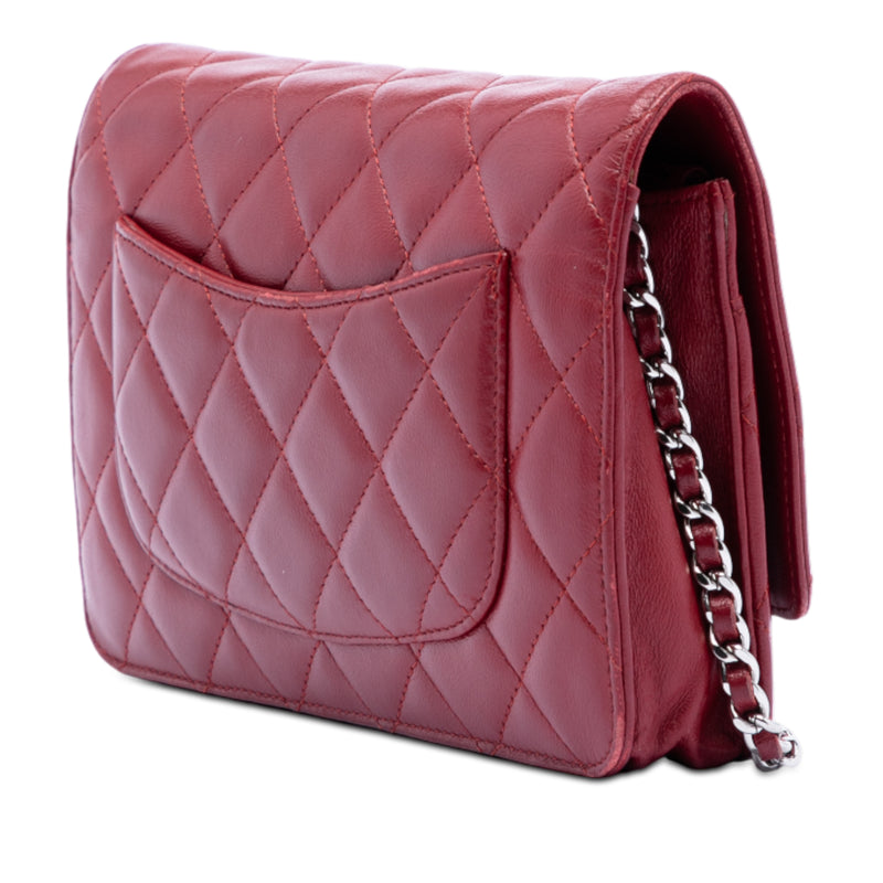 CC Quilted Lambskin Wallet on Chain - Image 2